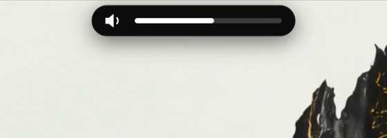 Volume readout in the pill
